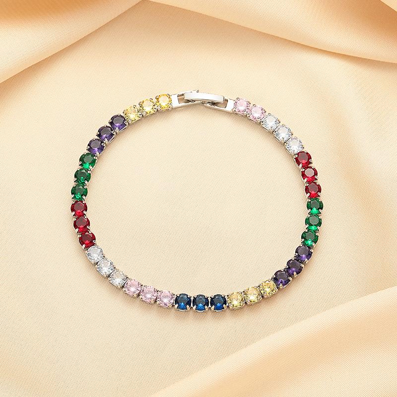 

Красочный браслет 4 мм, персонализированное украшение