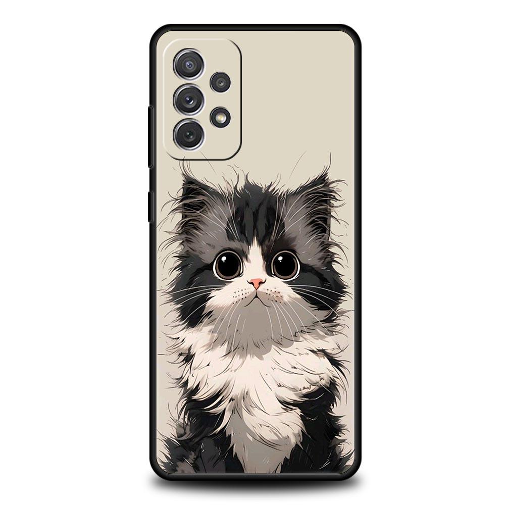 Daily Life of Cats Phone Case For Samsung Galaxy A17 A07 A55 A35 A25 A15 A05s A33 5G A31 A23 A21s A13 A41 A73 A53 A51 A71 Cover