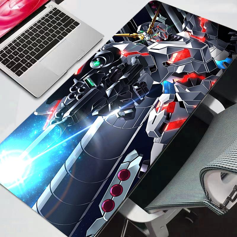 New Mouse Pad Gundam Large Gamer XXL Keyboard Big Desk Mat Carpet Mouse Pads Gaming Notbook Mousepad anime
