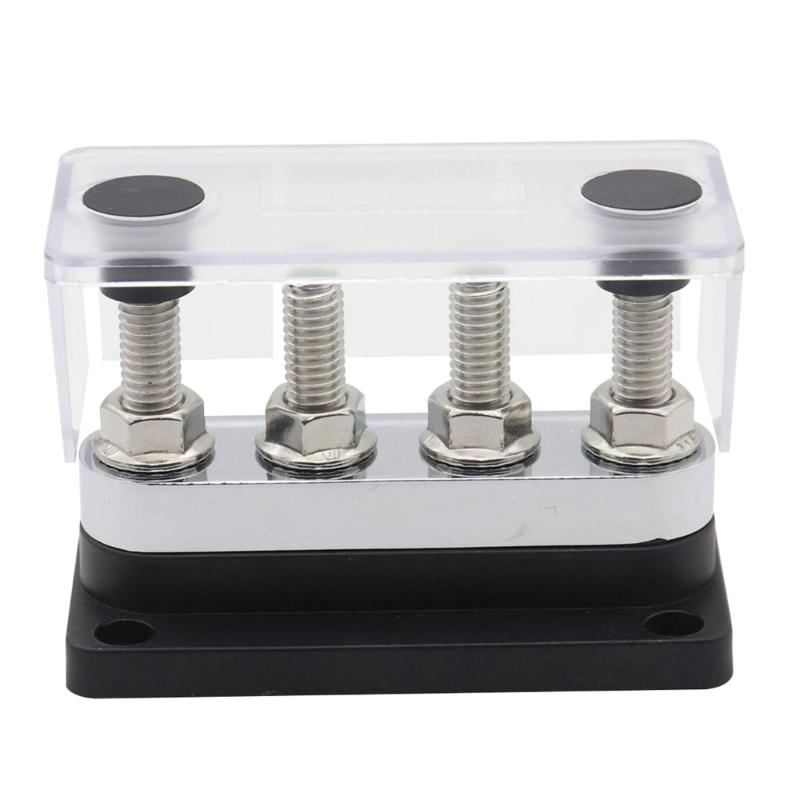 Bus Bar 300A 600A Terminals Power Distribution Block Busbar for Car Boat Pickup