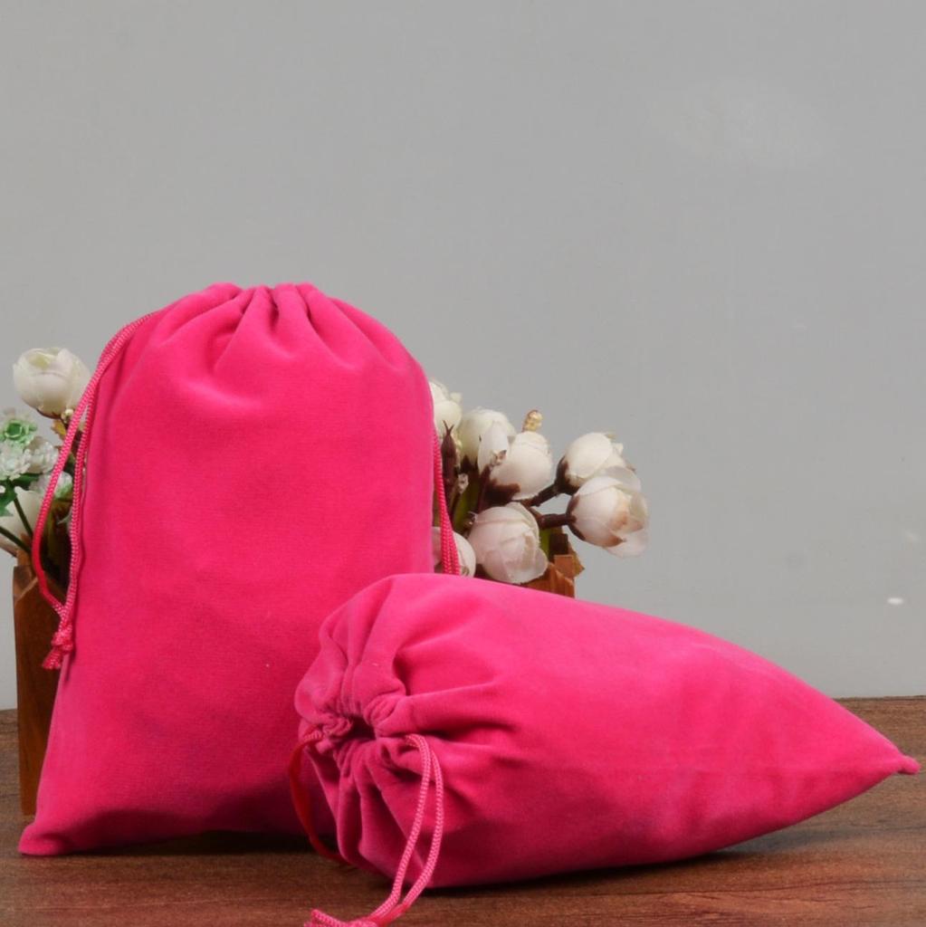 Velvet Drawstring Jewelry & Earphone Storage Bag
