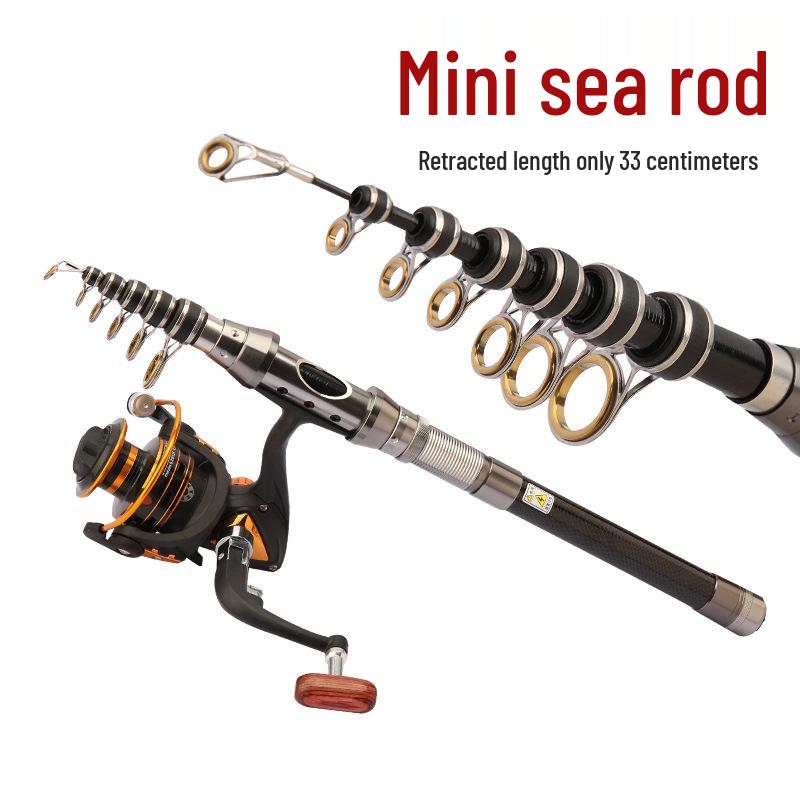 Grenzüberschreitende Ultra-Leicht-Karbon-Meeresangelrute mit Keramikringen