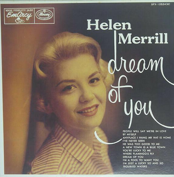 LP Record HELEN MERRILL - Dream Of You SFX10524 MERCURY 1977 Japan Jazz Used