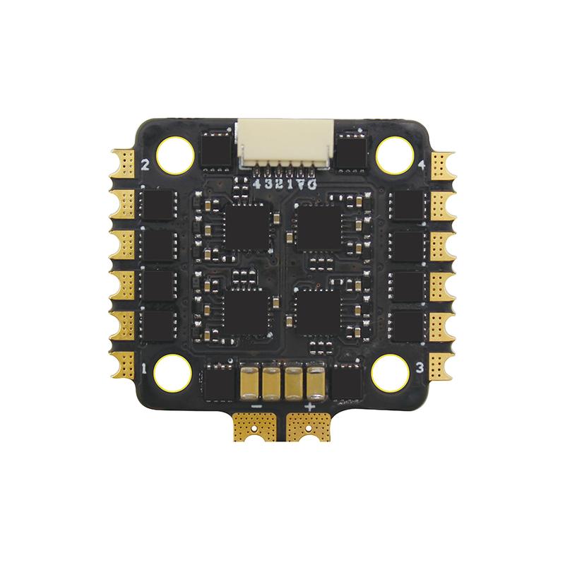 HAKRC 15A 4-In-1 ESC 2S-4S Lipo PWM Drive Active Freewheeling to Extend Endurance Speed Controller for FPV RC Racing Drones