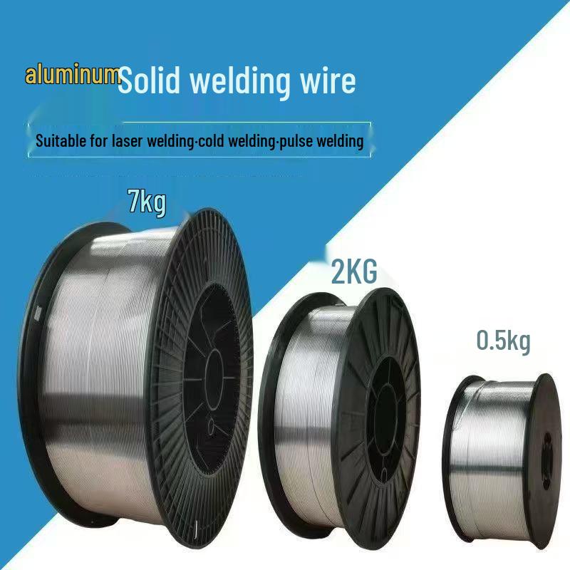 Ren Aluminiumsvets tråd - ER1070, Kisel ER4043/ER4047, Magnesiumlegering ER5356, Gasskyddad, 1,2 mm