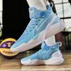 Basketball Shoes for Men, Junior High School Students with Anti-slip Wear-resistant Teenage Friction Sound Putian Breathable Balloon Shoes for Women