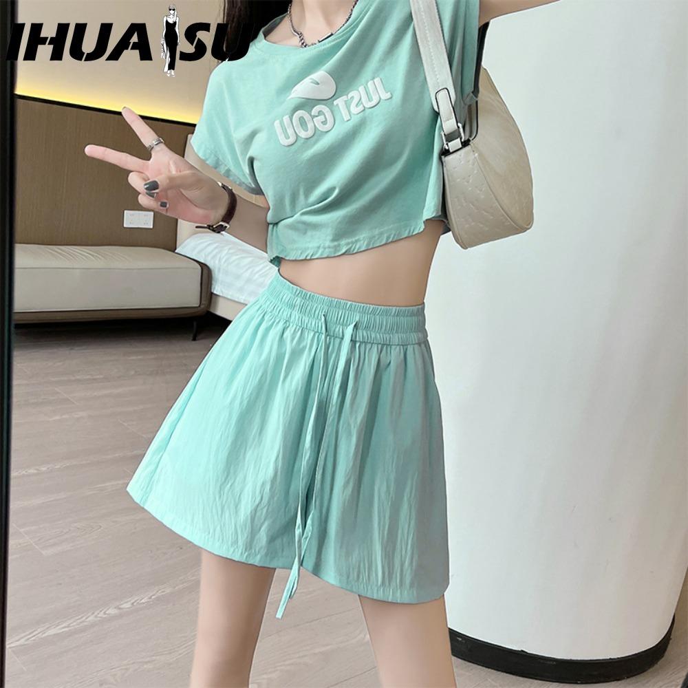 IHUASU Mote dame sommer vår casual shorts