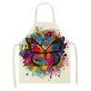 Kreslený motýl Zástěra Pečicí doplňky Ženy Zástěra Kuchyňská Zástěra Kuchyňské doplňky Kavárna Restaurace Restaurace Zástěra