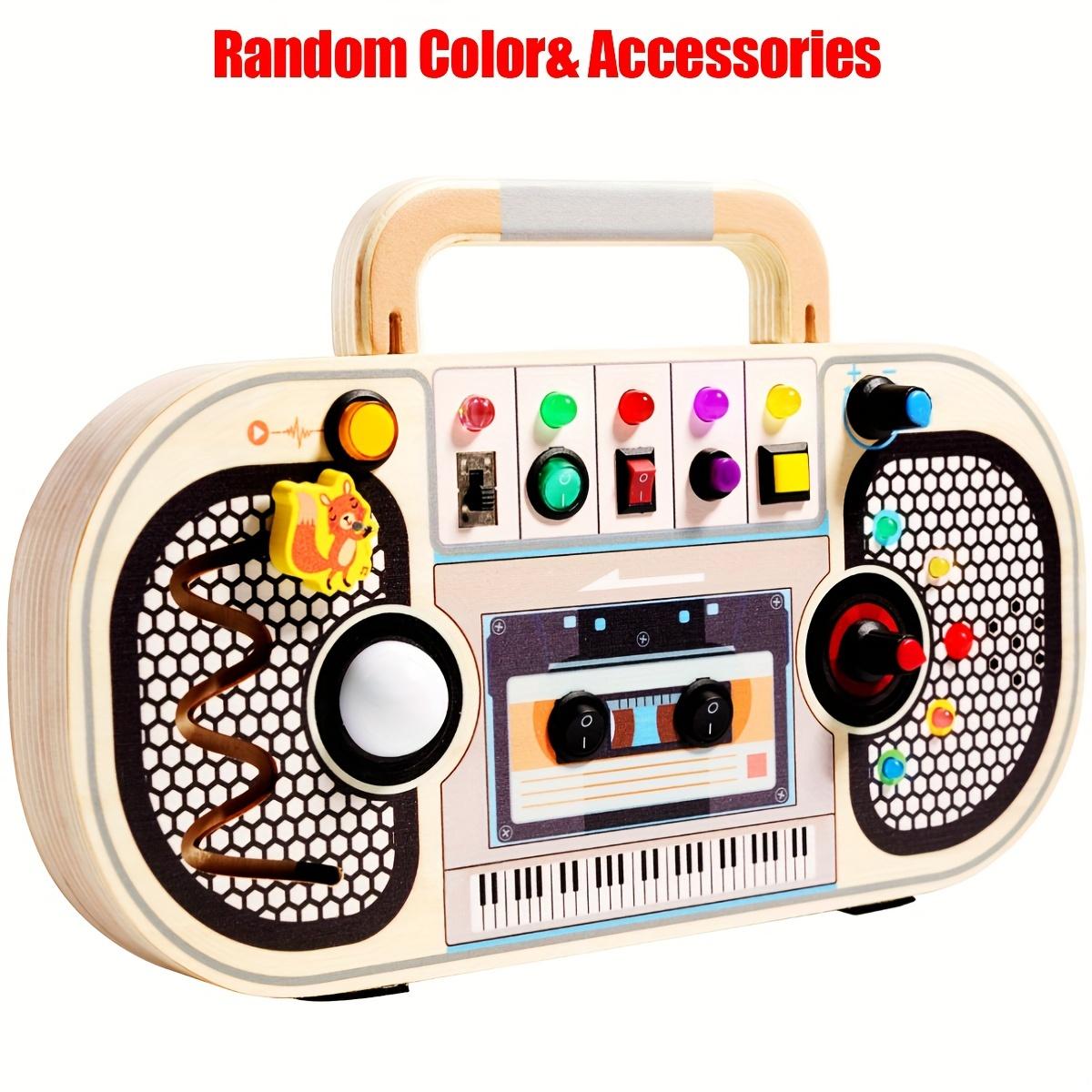 High-Standard-Quality Busy High-Quality Board High-Quality Wooden High-Quality Sensony High-Quality Toy High-Quality With High-Quality Light разноцветный