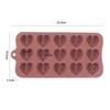 Handmade Chocolate Bakeware Candy Gummy Heart Molds Chocolate Mold Cake Decorations Fondant Tool