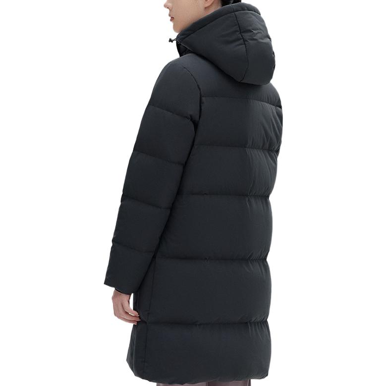 Anta Logo Long Sleeve Down Jacket Women Outerwear Black 962247904-4