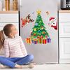 Magnetic Christmas Tree For Fridge Funny Holiday Winter Stickers Magnetic Christmas Decorations For Whiteboard Kitchen Cabinet