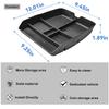 Floor Center Console Organizer Tray for 2026 Hyundai Palisade Lower Center Console Storage Box Interior Secondary Accessories