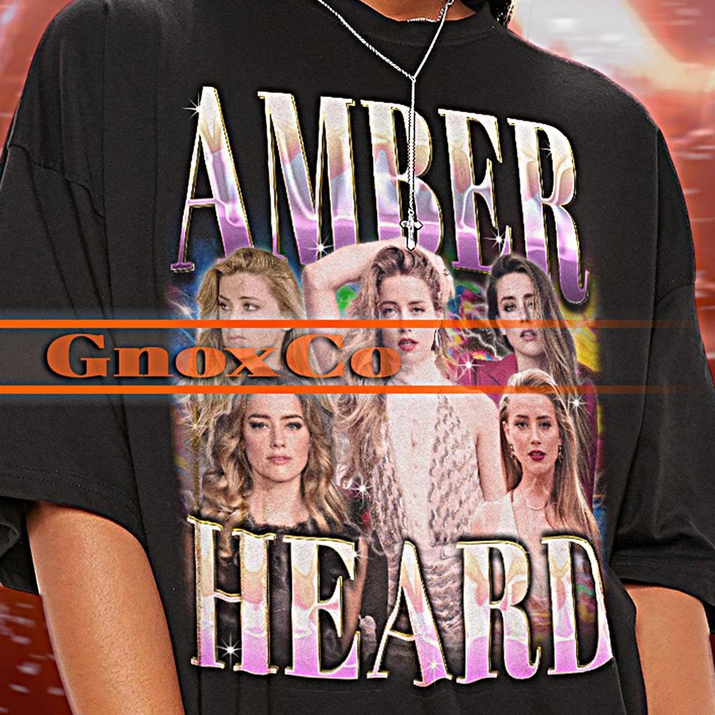 AMBER HEARD Shirt, Amber Heard Vintage Tshirt, Amber Heard Fan Tees, Amber Heard Retro 90s Sweater, Amber Heard Merch Gift #tpc