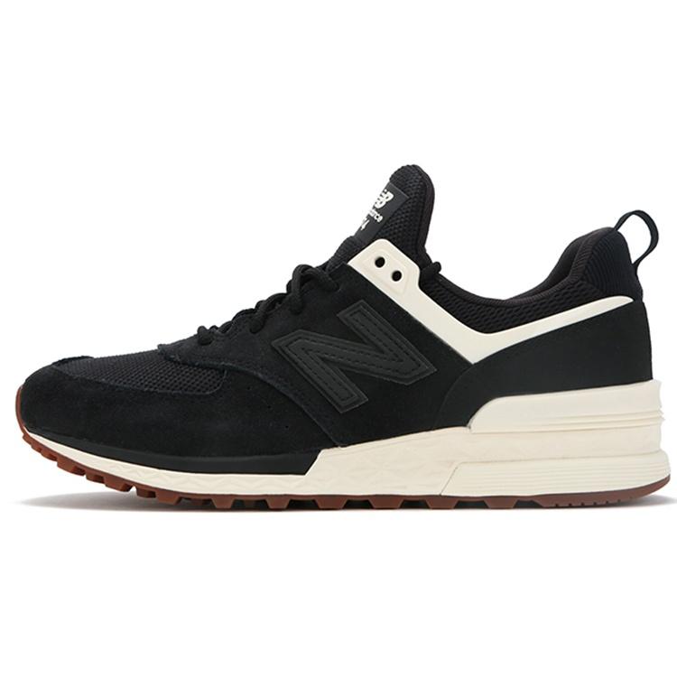 (WMNS) New Balance 574 Black White Brown Women s WS574SFK EU 35