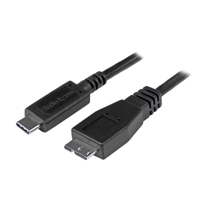 

Кабель USB-C на Micro-B - STARTECH - 1 м - Подвійне екранування - USB 3.1