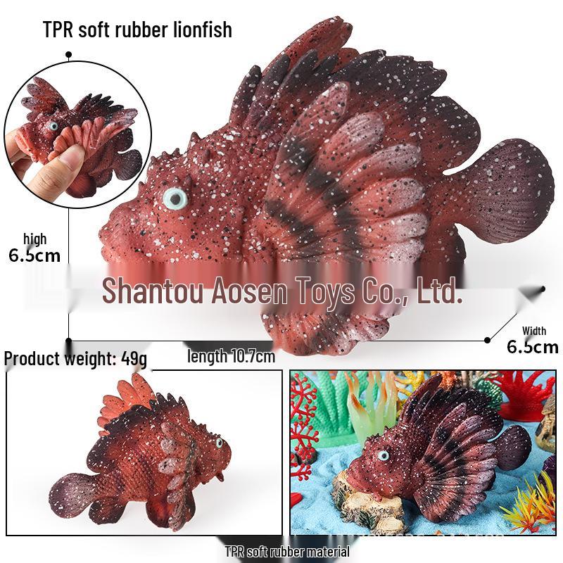 Çocuklar İçin Okyanus Hayvanları Stres Giderici Sıkma Oyuncakları - Yengeç, Ahtapot, Köpekbalığı, Balon Balığı, Dunkleosteus Modelleri