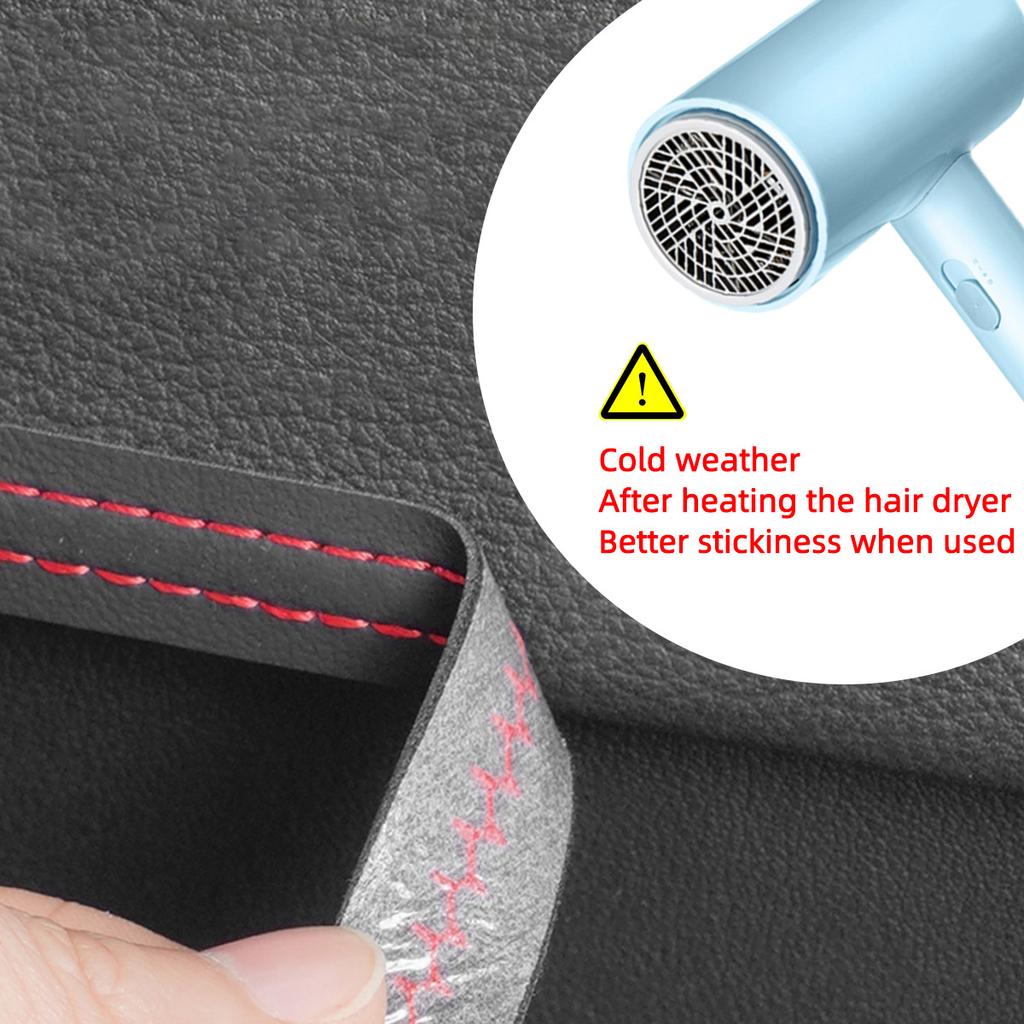 Universal Car Mouldings Trim PU Leather DIY Braid Decorative Line Strip For Door Dashboard Sticker Car Interior Accessories 2/8m