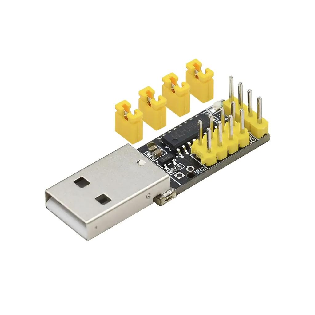 CH9329 Modul UART/TTL Serieller Port zu USB HID Vollständiger Tastatur-Maus-Treiberloser Spielentwicklungsbox