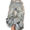 Women's Light Jacquard Micro-Flare Jeans, High-Waisted & Slim-Fitting for Spring/Summer 2025.