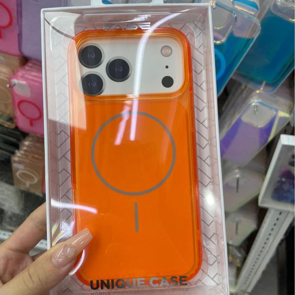 iPhone 17 Pro Max Transparent Magnetic Anti-Fall Case