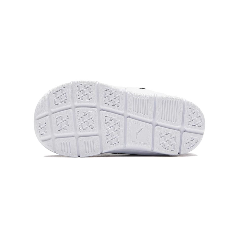 Anta Comfortable Low-Top Walking Shoes Baby Shoes Black White A12430070-2