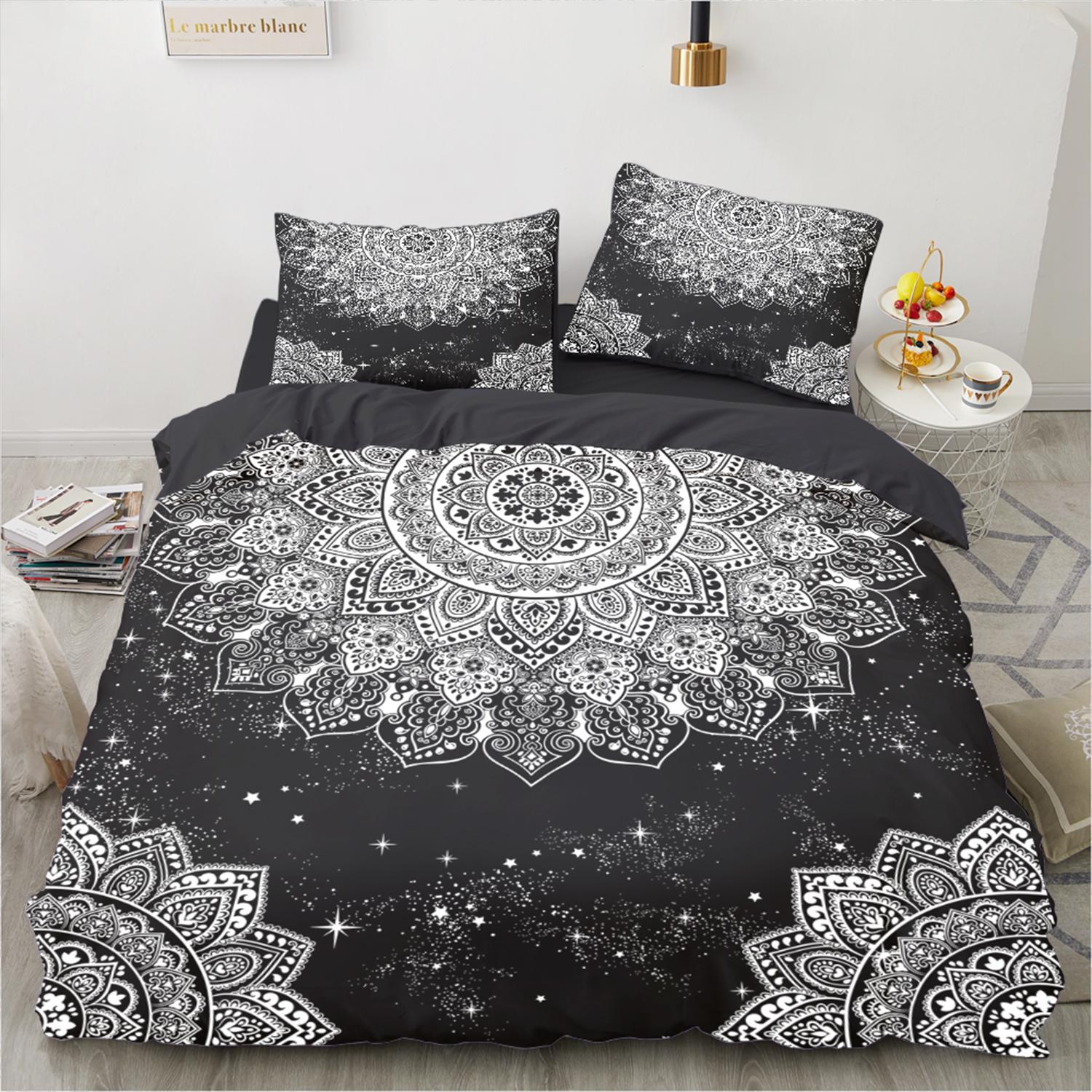 

Благородный комплекс тотемов удобный комплект 3D печатный пододеяльник комплект наволочка из ультратонкого волокна новый оптовый EU Twin135x200cm