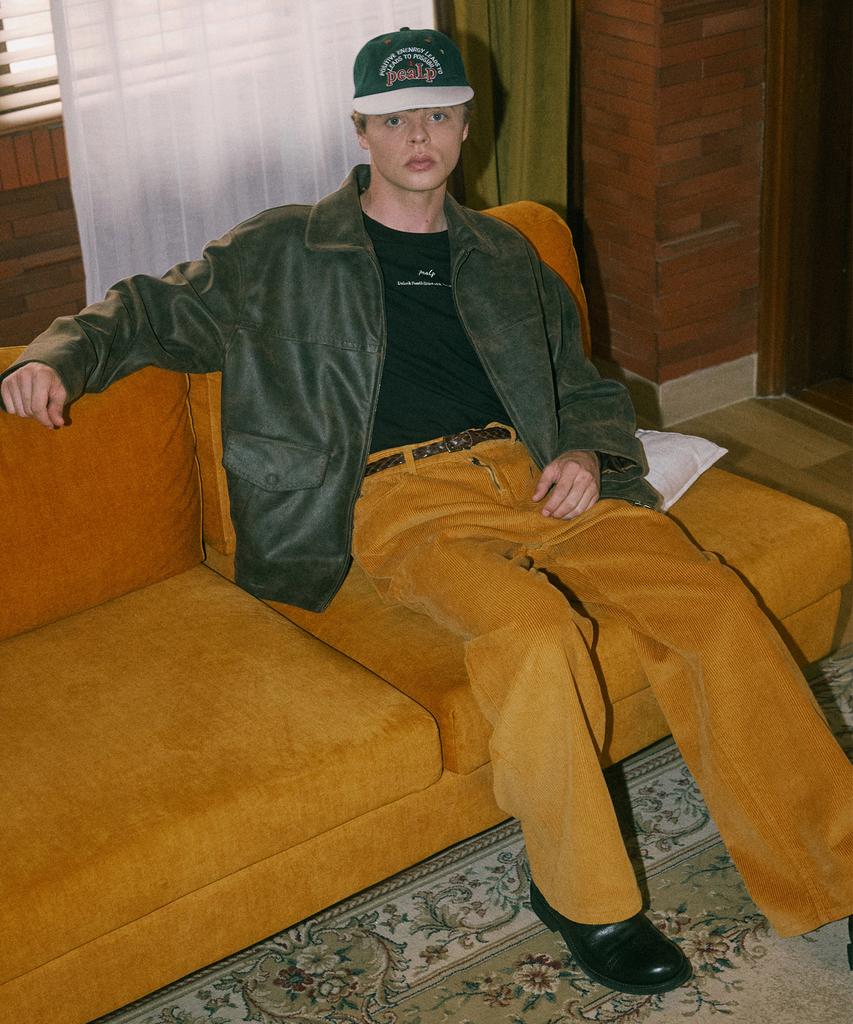Pilpeu Washed Corduroy Flare Pants 5(Mustard)