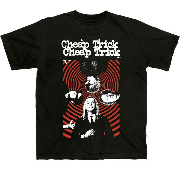 Cheap Trick Spiral Classic Hard Rock Pop 70s Music Band T Shirt BNM-CHP-1001