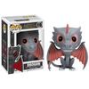 Figurine Funko Pop! Game of Thrones : Dragon Drogon - FUNKO - Pop! - Noir Et Rouge - 9.5 Cm
