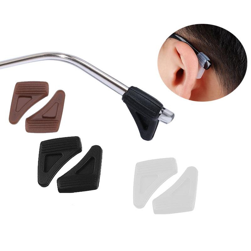 5Pair Glasses Ear Grips Silicone Anti-Slip Eyeglasses Ear Hook Eyewear Fastener Anti-Fall Eyewear Holder Glasses Accessories