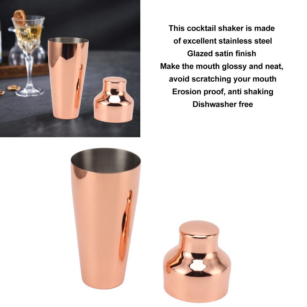 Stainless Steel Cocktail Shaker Rustproof Margarita Mixer Professional Bartender Shaker Bar