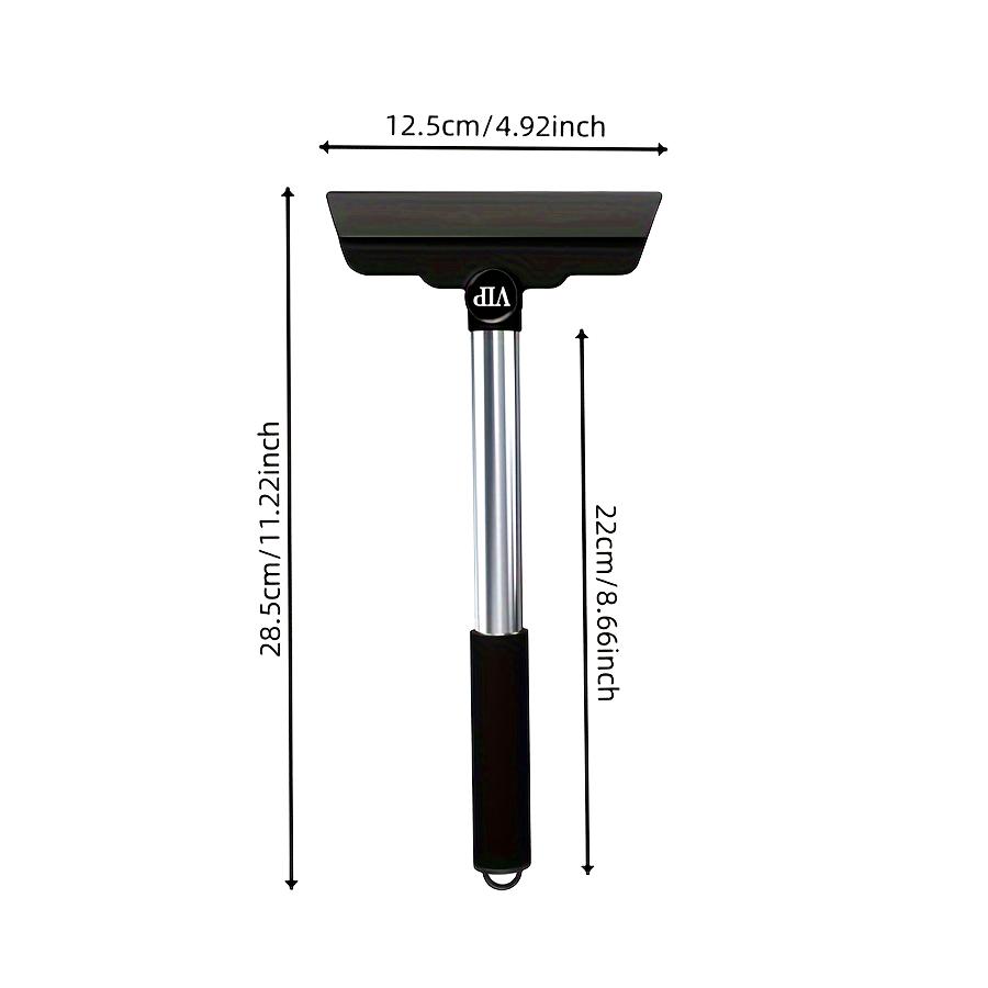 

Multi-Functional Car Snow Shovel Durable ABS Window Glass Defrosting Tool for Winter Vehicle Cleanup чёрный