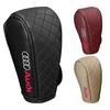 Leather Non-slip Wear-resistant Car Shift Handle Cover Car Styling For Audi A1 A2 A3 A4 A5 A6 A7 A8 Q1 Q2 Q3 Q4 Q5 Q6 Q7 Q8 RS4 S6 B8 Quattro