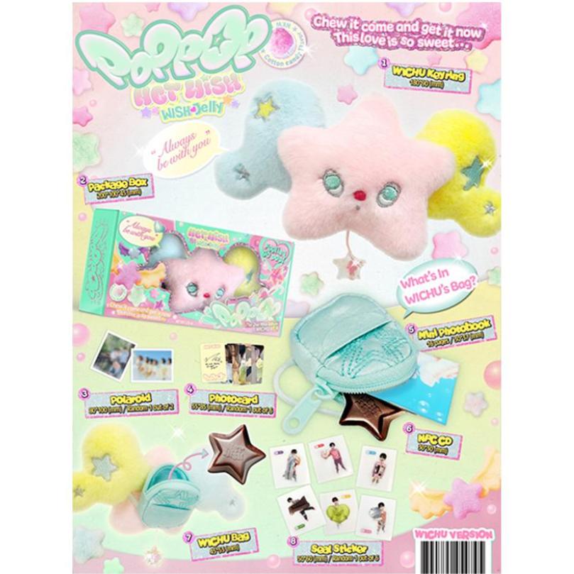 NCT WISH Mini 2nd Album POPOP (WICHU Version) | Smart Album Collectible