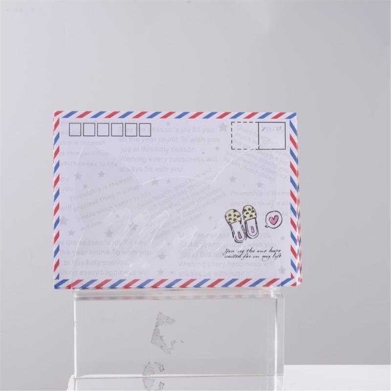 Transparent Acrylic Desktop Letter Organizer For Office Home Clear Paperworks Storage Rack for Folders Books Bill