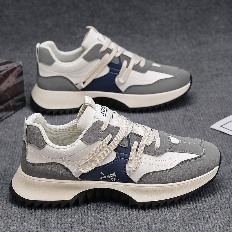 Men's shoes sports shoes four seasons casual running non-slip and deodorant thick-soled Forrest Gump dad trendy shoes