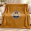 FC Shakhtar Donetsk Blanket Flannel Blanket Soft Cozy Plush Throw for Sofa Bed Lightweight Home Decoration Outdoor Camping