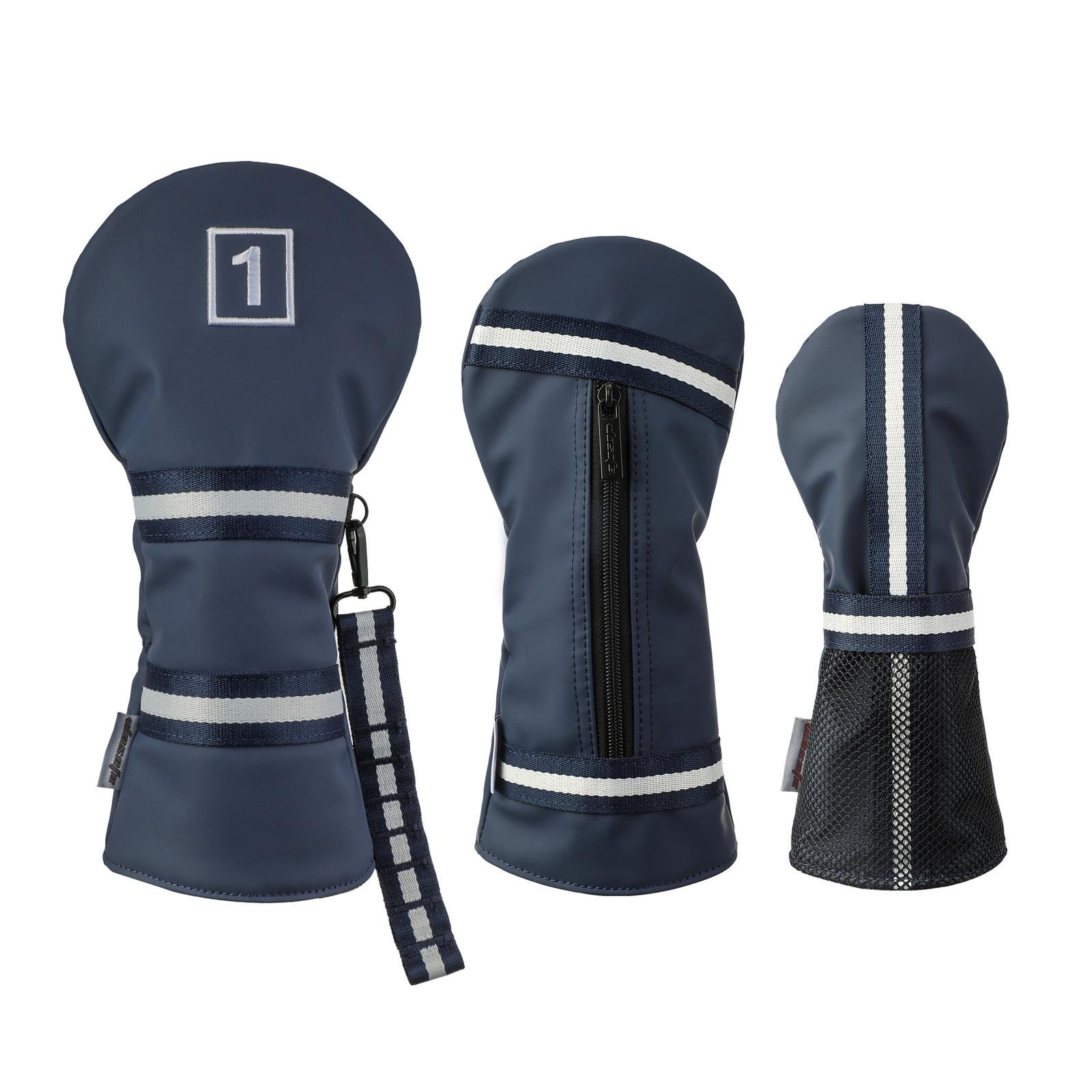 

Golf Head Cover,Soft Elastic Closure Wrap - Tear-Resistant Golf Covers for Drivers - for Men Women Birthday Christmas one size синій