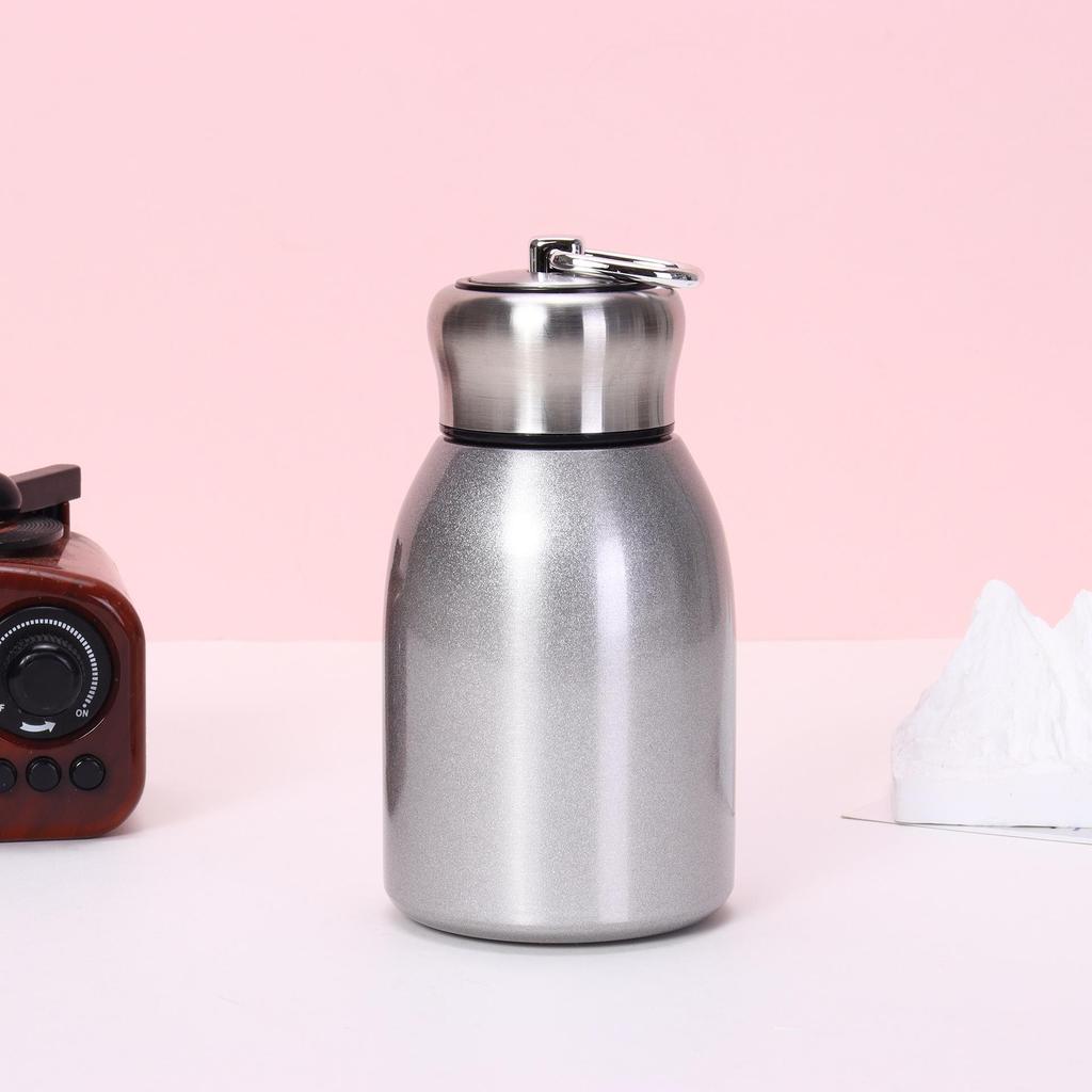 Stainless Steel Insulated Mini Travel Cup - Chinese Style, Portable Pocket Size
