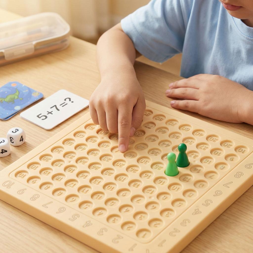 Multiplication Mnemonic Table, Math Game Learning Board, Children's Complete Set Of Three Dimensional Geometry Puzzle Toys