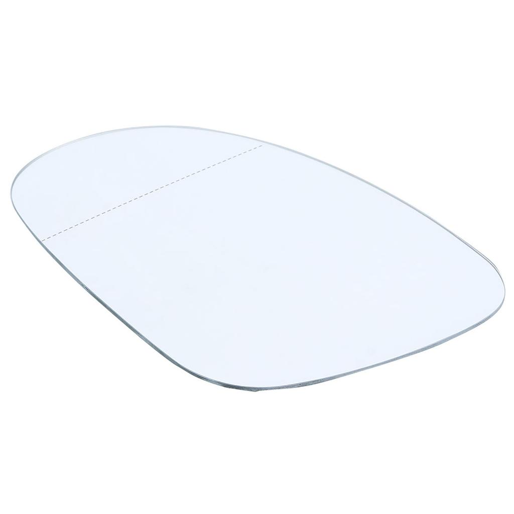 1pcs Left Passenger Side Clip On Heated Wing Door Mirror Glass