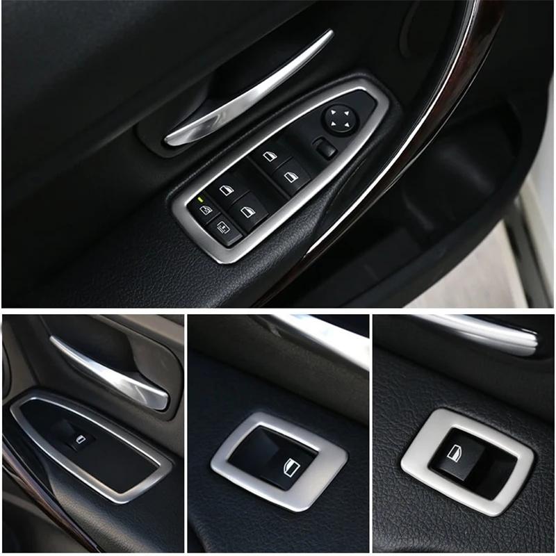 For BMW 1 3 4 Series 3GT F30 F31 F32 F36 F35 GT 116i 118i Car Inner Accessories Trim Left Hand Drive Window Switch Button Cover