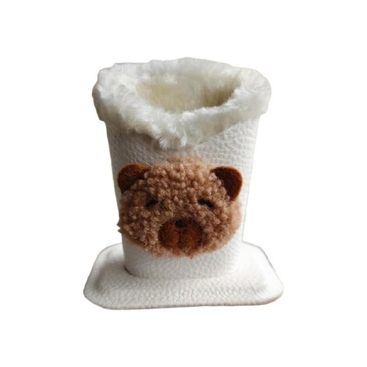 Soft Materials Versatile Plush Glasses Stand Pen Holder Desk Eyeglasses Organizer for Home Desktop Rack