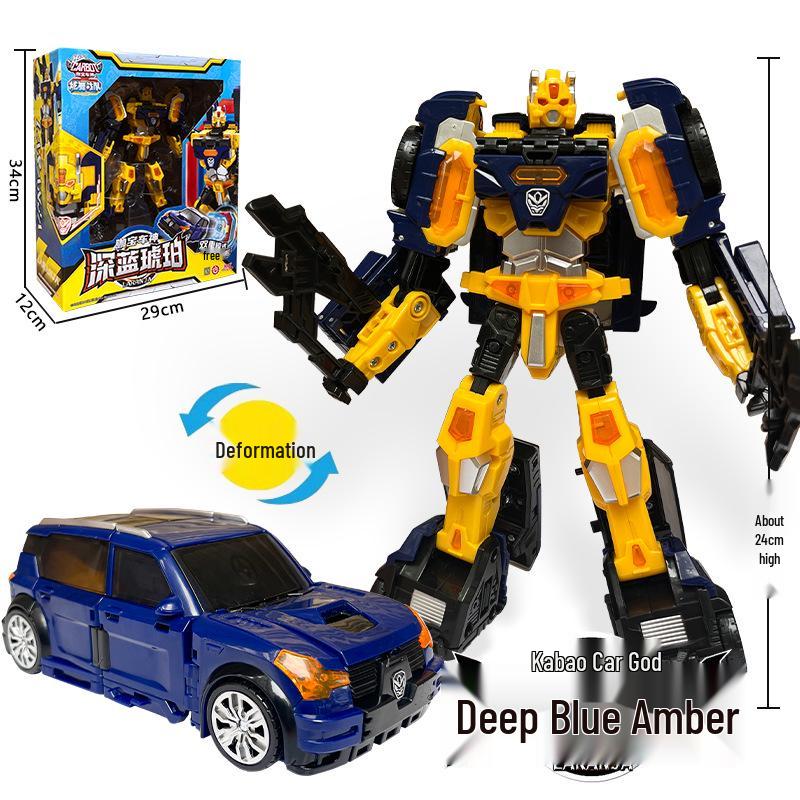 Kabo Car God: Rescue League Transformer Firefighting & Medical Robot Toy Set for Boys