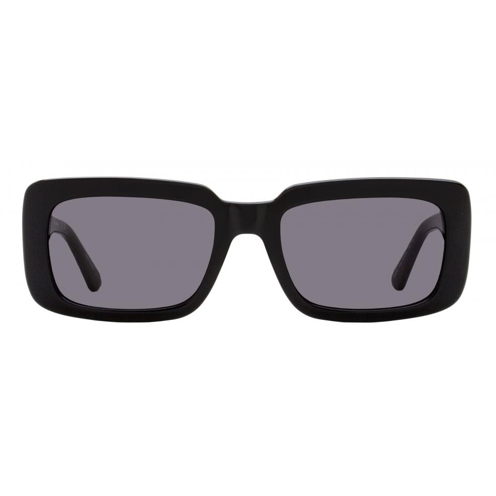 Karl Lagerfeld Unisex Obdélníkové Sluneční Brýle Kl6101s 001 Černé 54mm 001