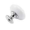 ABGR-5 X  Door/Wardrobe/Cabinet/Cupboard Knob Handle Drawer White