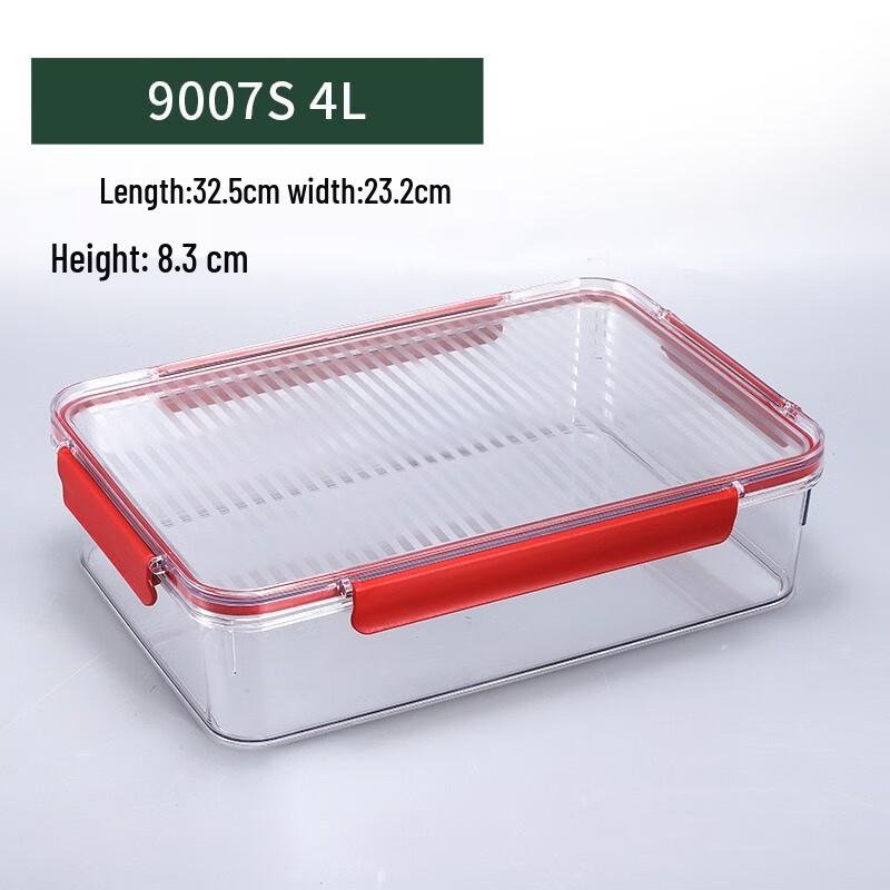 Hongqisheng Large Capacity PET Refrigerator Freezer Storage Box