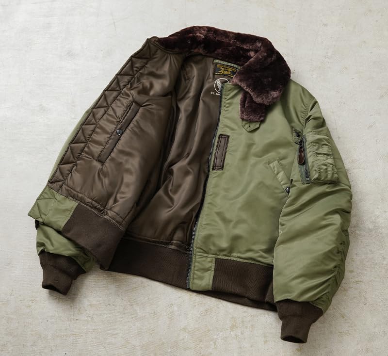 WAIPER Air Force Flight Jacket 38 U.S. B-15B [WP20] (Size (M)