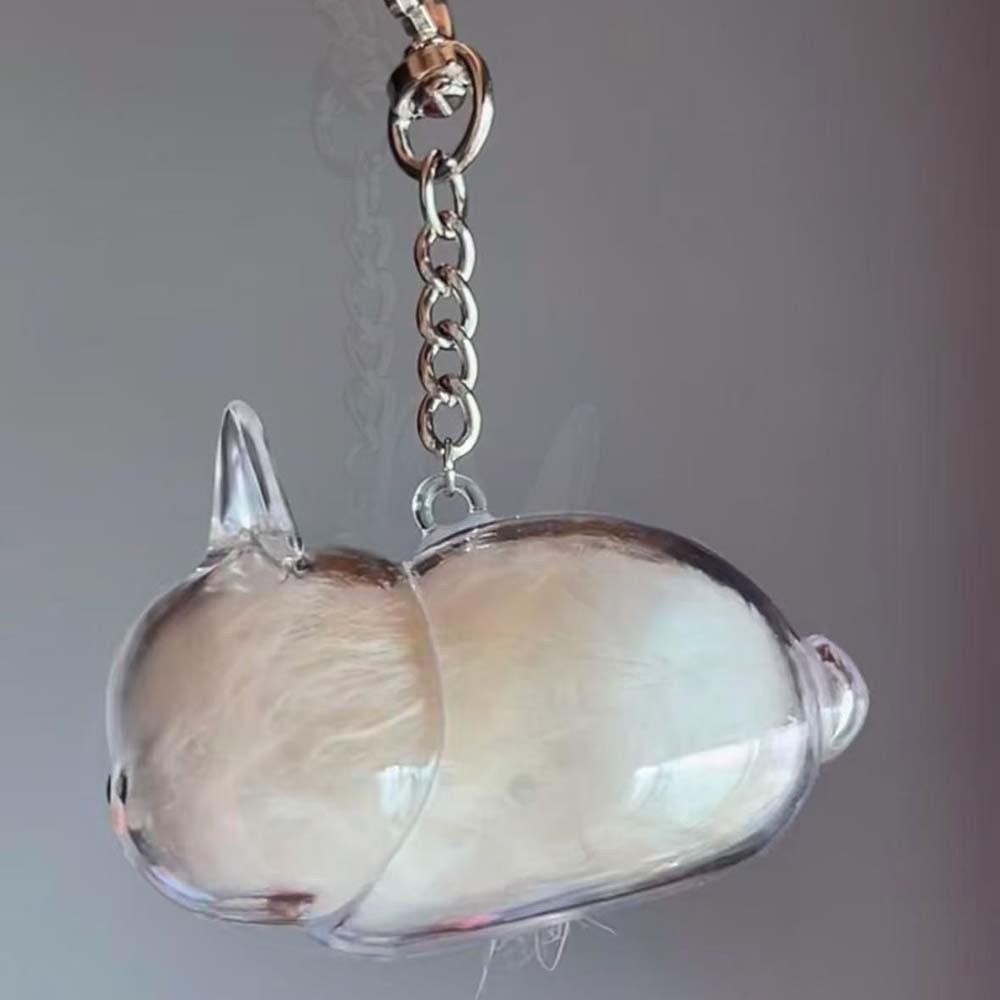 Handmade Rabbit Hair Storage Box Dog Hair Storage Container  Pet Souvenirs